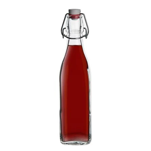 Csatos tárolóüveg, palack, 2db-os szett, 0, 5 l