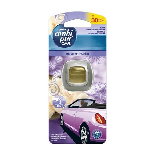 Autóillatosító, 2 ml, AMBI PUR "Car", Moonlight vanilla