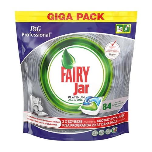 Mosogatógéptabletta, 84 db, JAR "Platinum"
