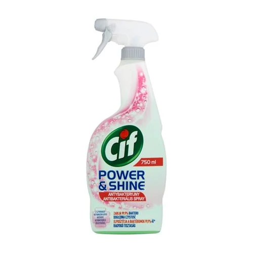 Tisztító spray, antibakteriális, 750 ml, CIF "Power&Shine"