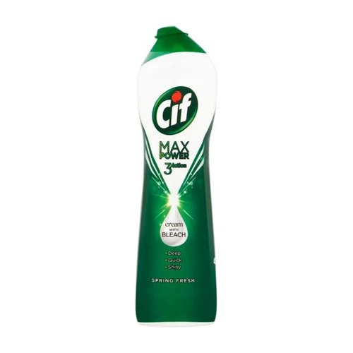 Súrolókrém, 450 ml, CIF "Max Power", spring fresh