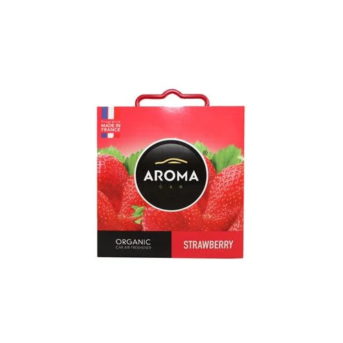 Autóillatosító, 40 g, AROMA CAR "Organic strawberry"