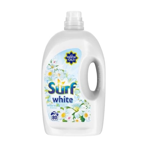 Mosógél, 80 mosáshoz, 4 l, SURF "White Orchid "