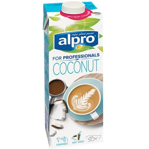 Növényi ital, dobozos, 1 L, ALPRO "Professionals", kókusz