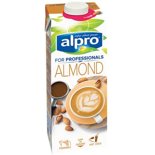 Növényi ital, dobozos, 1 L, ALPRO "Professionals", mandula