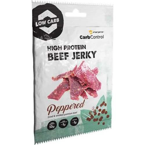 Szárított marhahús, 25 g, FORPRO "Beef jerky", borsos