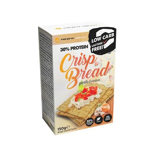 Lapkenyér, 150 g, FORPRO "Crisp Bread", fokhagymás