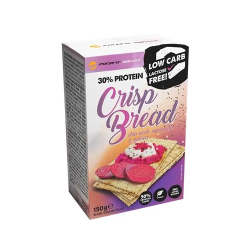 Lapkenyér, 150 g, FORPRO "Crisp Bread",  chia mag, amaránt és quinoa ízesítéssel