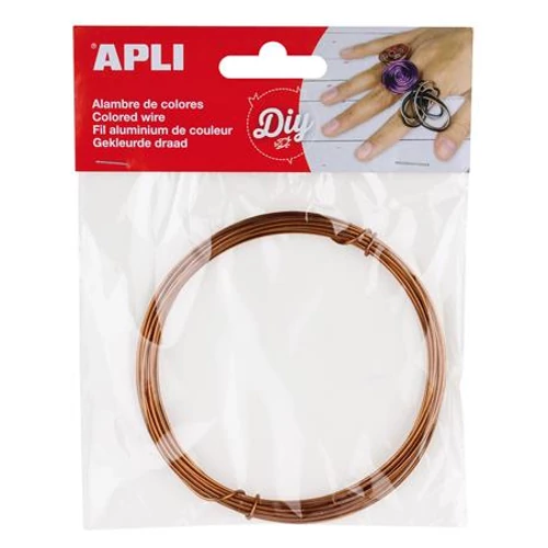 Drót, színes, APLI "Creative", bronz