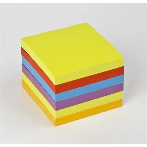 Öntapadó jegyzettömb, 76x76 mm, 6x90 lap, 3M POSTIT, "Super Sticky", Marrakesh