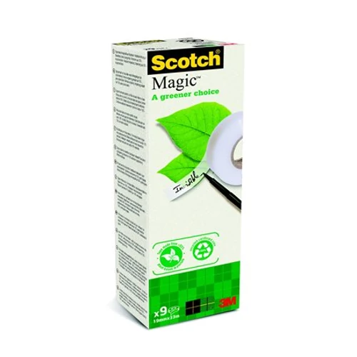 Ragasztószalag, 19 mm x 33 m, környezetbarát, 3M SCOTCH