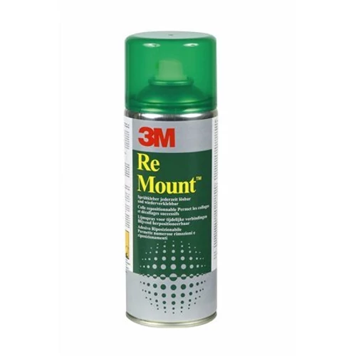 Ragasztó spray, 400 ml, 3M SCOTCH "ReMount"