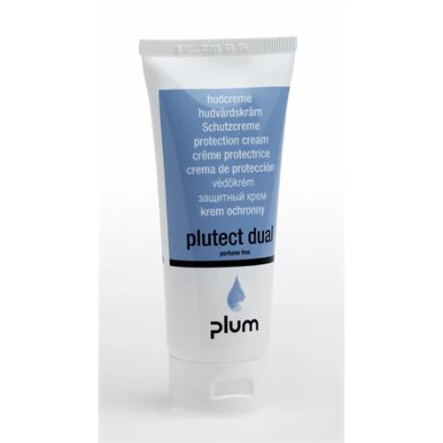 Kézvédő krém, 100 ml, munkavégzés előtti,PLUM "Plutect dual"