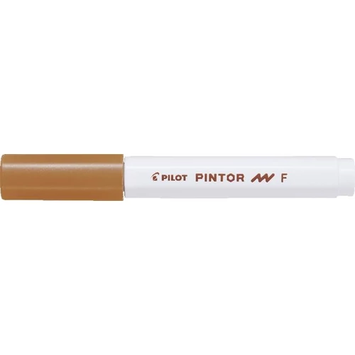 Dekormarker, 1 mm, PILOT "Pintor F", barna