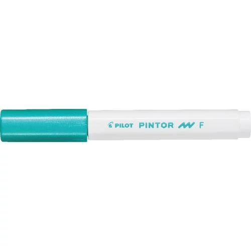 Dekormarker, 1 mm, PILOT "Pintor F", metál zöld