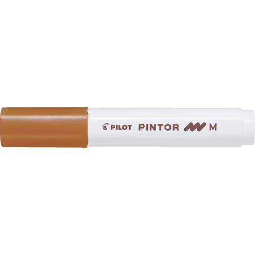 Dekormarker, 1,4 mm, PILOT "Pintor M", barna