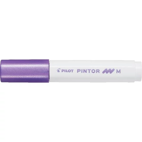 Dekormarker, 1,4 mm, PILOT "Pintor M", metál lila