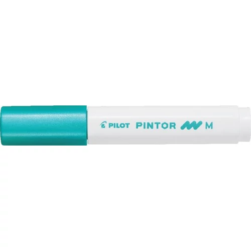 Dekormarker, 1,4 mm, PILOT "Pintor M", metál zöld
