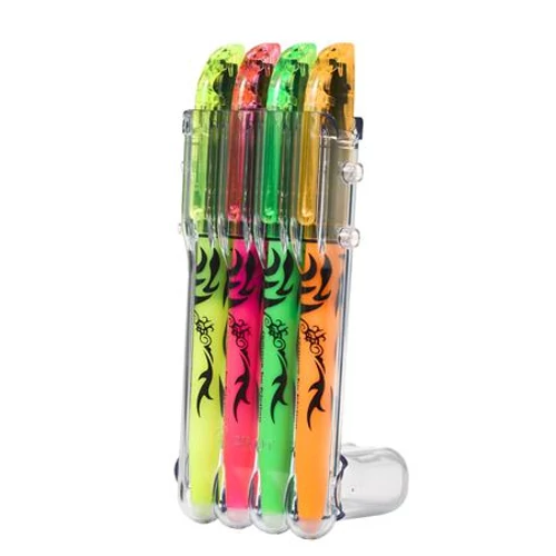 Szövegkiemelő készlet, Set2Go, 1-3,3 mm, törölhető, PILOT "Frixion Light", 4 vegyes szín