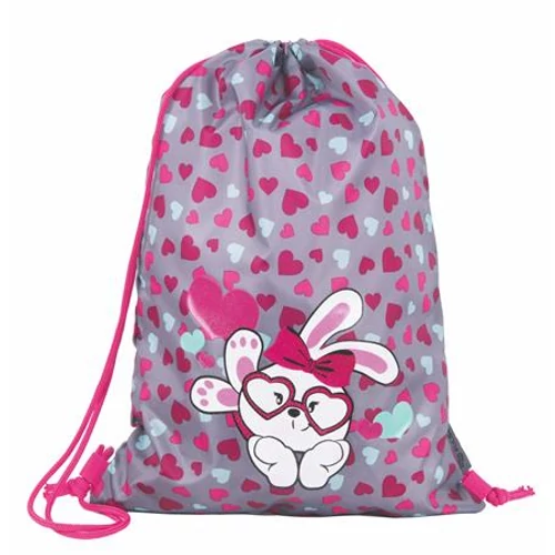 Tornazsák, PULSE "Bunny", szürke-rózsaszín