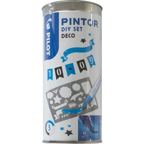 Dekorációs szett, 8 részes, PILOT "Pintor M"