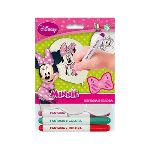 Léggömb, 26 cm, színezhető, filctollal, "Minnie"