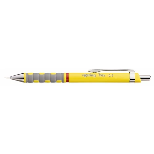 Nyomósirón, 0,5 mm, ROTRING "Tikky III", sárga