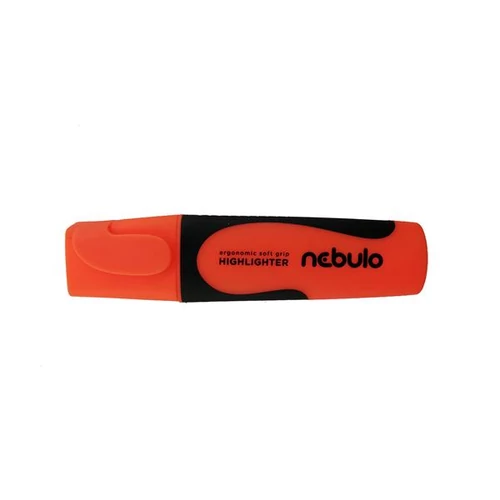 Szövegkiemelő, 2-5 mm, NEBULO, neonnarancs