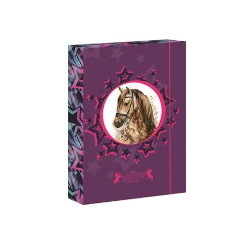 Füzetbox, A4, Horse Star-Jumbo