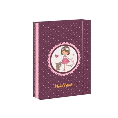 Füzetbox, A5, Hello Friend- Jumbo