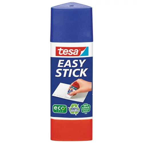Ragasztóstift, háromszögletű, 25 g, TESA "EasyStick"