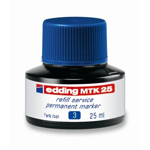Utántöltő alkoholos markerhez, EDDING "MTK 25", kék
