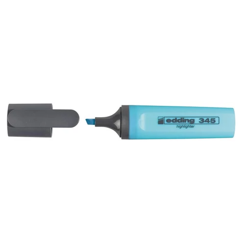 Szövegkiemelő, 2-5 mm, EDDING "345", kék