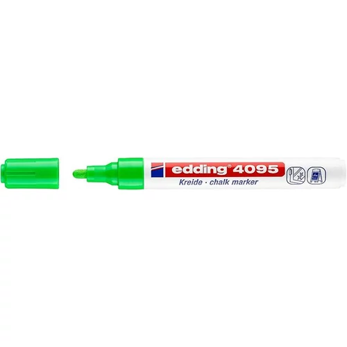 Krétamarker, 2-3 mm, vágott, EDDING "4095", világoszöld