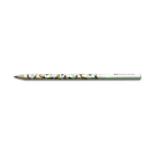Grafitceruza, B, háromszögletű, FABER-CASTELL, méhecske mintás