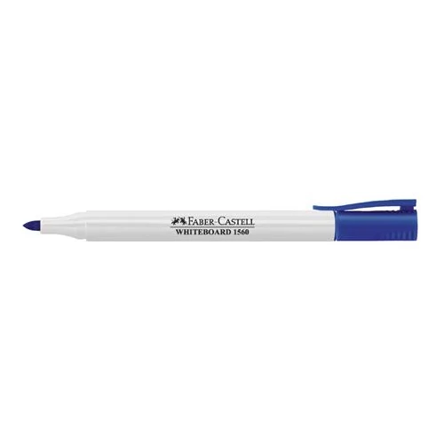 Táblamarker, 0,4 mm, kúpos, FABER-CASTELL  "1560", kék