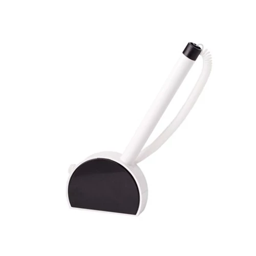 Ügyféltoll, 0,8 mm, fehér tolltest, ICO, "Mini", kék