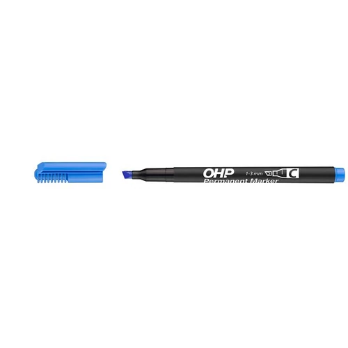 Alkoholos marker, OHP, 1-4 mm, C, vágott, ICO, kék