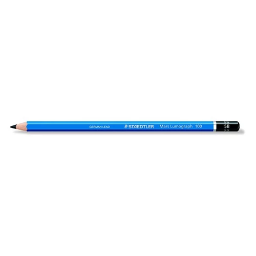 Grafitceruza, 5B, hatszögletű, STAEDTLER "Mars Lumograph"