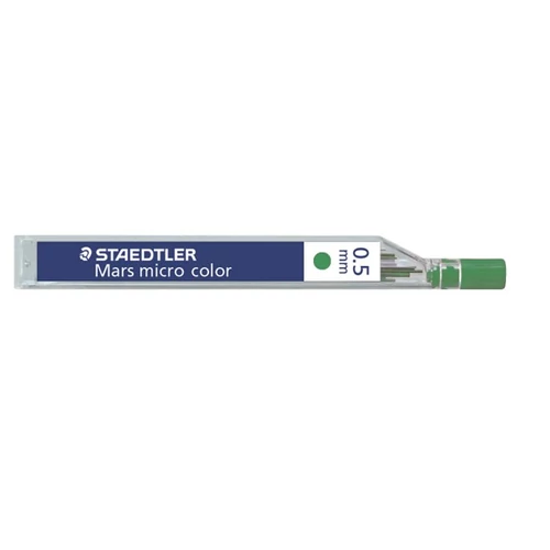 Grafitbél, 0,5 mm, STAEDTLER "Mars Micro", zöld