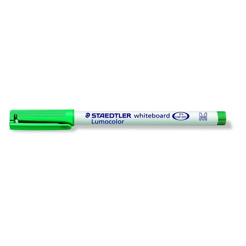 Táblamarker, 1 mm, M, kúpos, STAEDTLER "Lumocolor 301", zöld