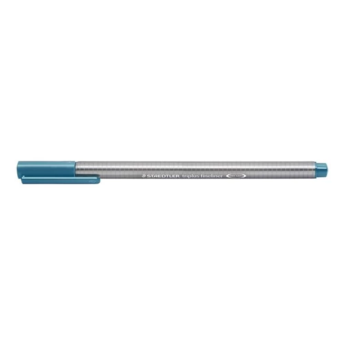 Tűfilc, 0,3 mm, STAEDTLER "Triplus",  opál zöld