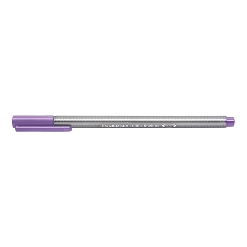 Tűfilc, 0,3 mm, STAEDTLER "Triplus",  lila