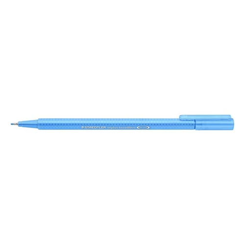 Tűfilc, 0,8 mm, STAEDTLER "Triplus", világoskék