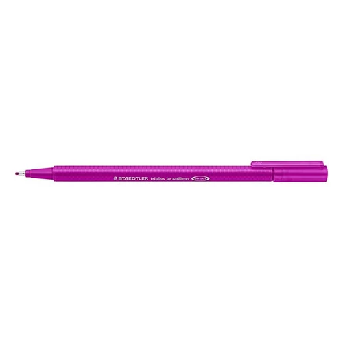 Tűfilc, 0,8 mm, STAEDTLER "Triplus", padlizsán