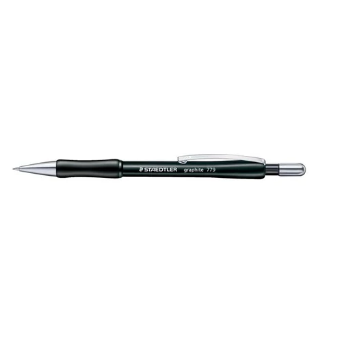 Nyomósirón, 0,5 mm, STAEDTLER "Graphite 779", fekete