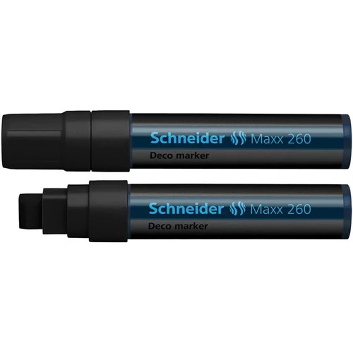 Krétamarker, 5-15 mm, SCHNEIDER "Maxx 260", fekete