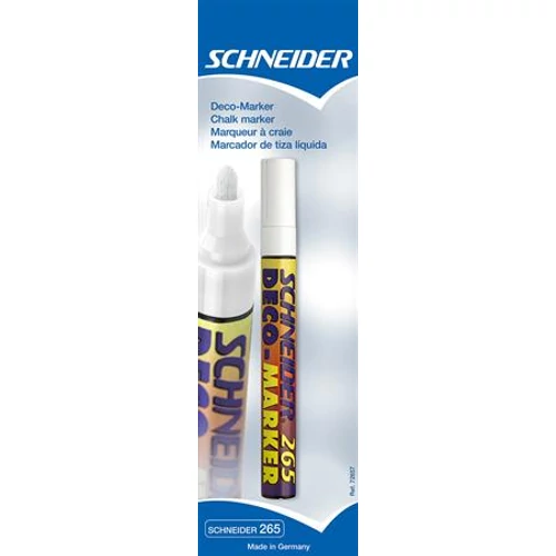 Krétamarker, 2-3 mm, SCHNEIDER "Maxx 265", fehér