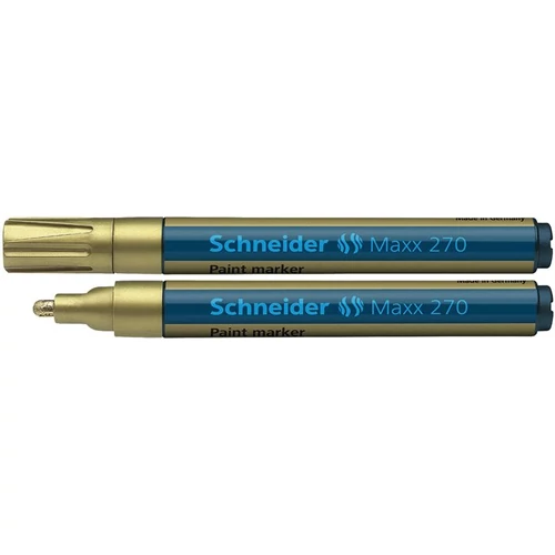 Lakkmarker, 1-3 mm, SCHNEIDER "Maxx 270", arany