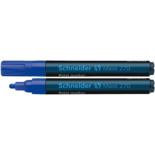 Lakkmarker, 1-3 mm, SCHNEIDER "Maxx 270", kék